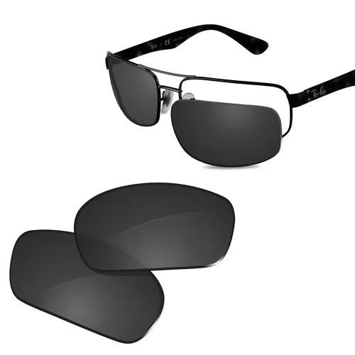 Lentes de repuesto polarizadas de nuevo rendimiento Glintbay para gafas de sol Ray-Ban RB3445-61-varios colores