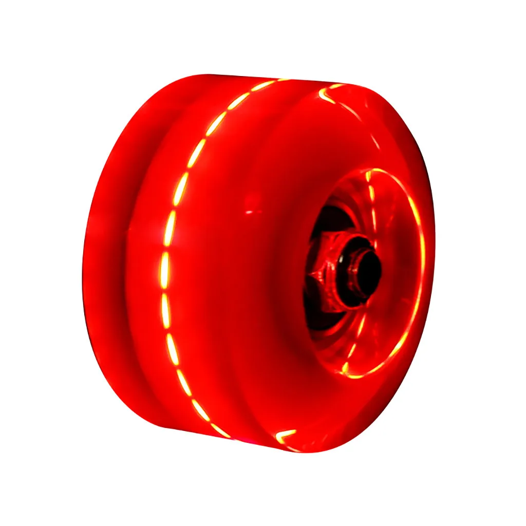 Luminous Roller Skate Wheels 32x58mm 82A Roller Skate Wheels 1pcs LED Sliding Skating Wheel Rollers Luminous Roller#0804G30