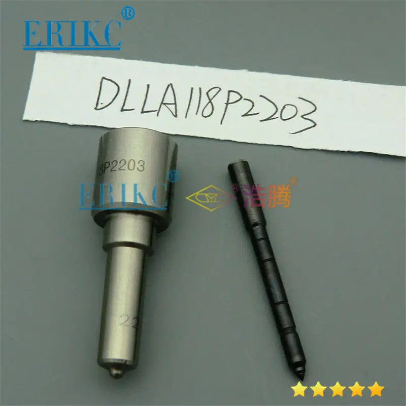 

ERIKC DLLA 118 P 2203 дизельное топливо сопла насоса 0433172203 Форсунка common rail DLLA 118 P2203 для 0986435560 0986435554