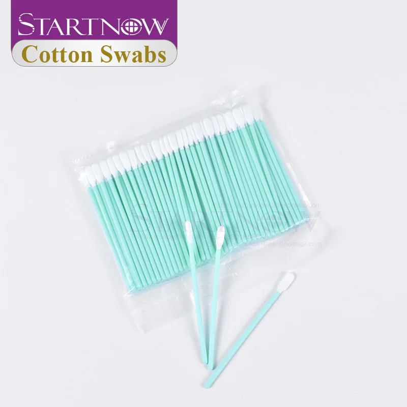 Startnow Industry-Cotons-tiges non tissés antistatiques sans poussière, machine à livres, outils de longueur 70mm, 100mm, 161mm, paquet de 100 pièces