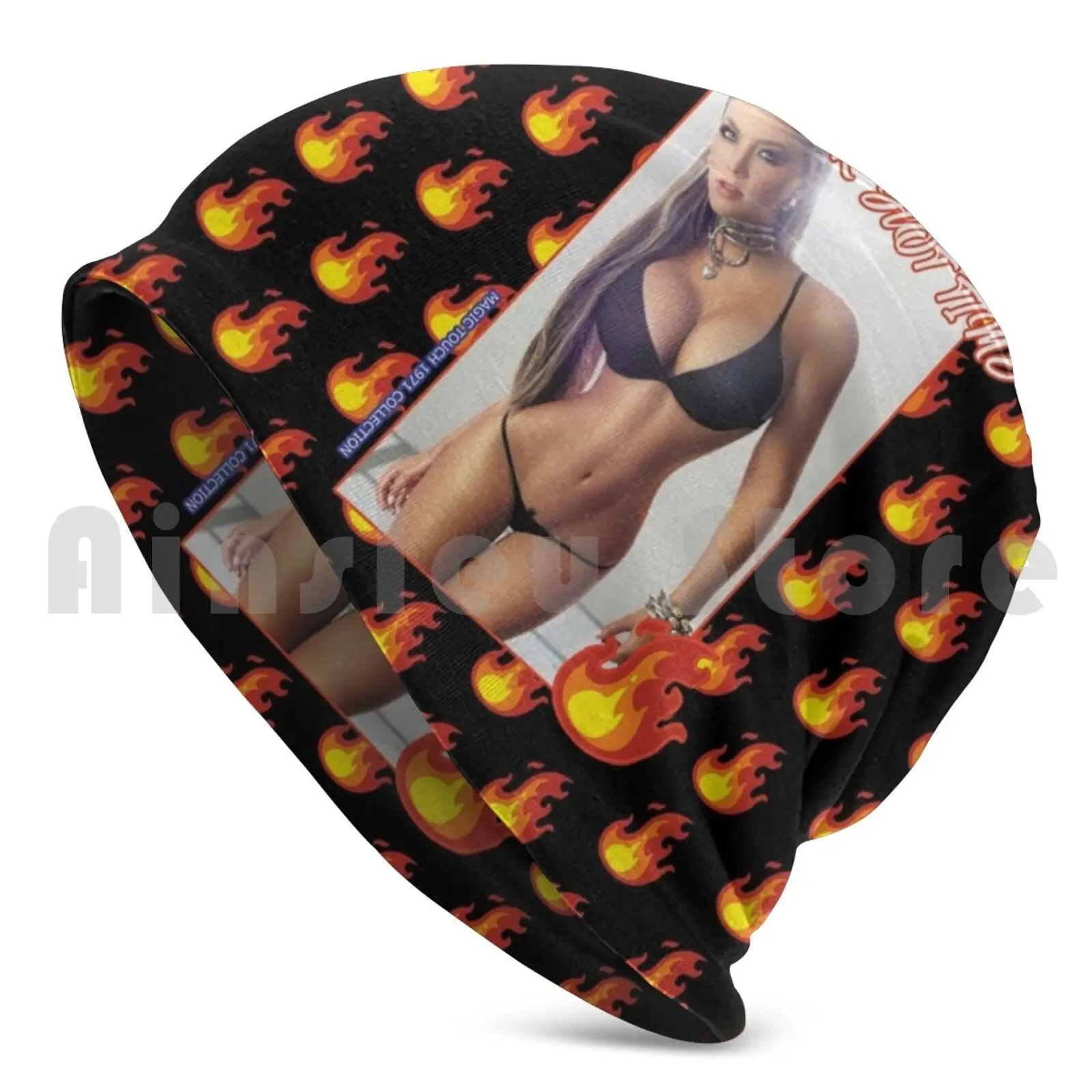 Super Sexy Girl – 14 Beanie Hedging Cap DIY Print Cushion Sexy Girls Cute Anime Hentai Manga Lips Pinup Red Sex Teeth Tumblr