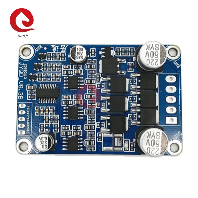 12-36VDC Original JUYI Tech JYQD-V8.3B BLDC Motor Driver Board For Sensorless Brushless DC Motor