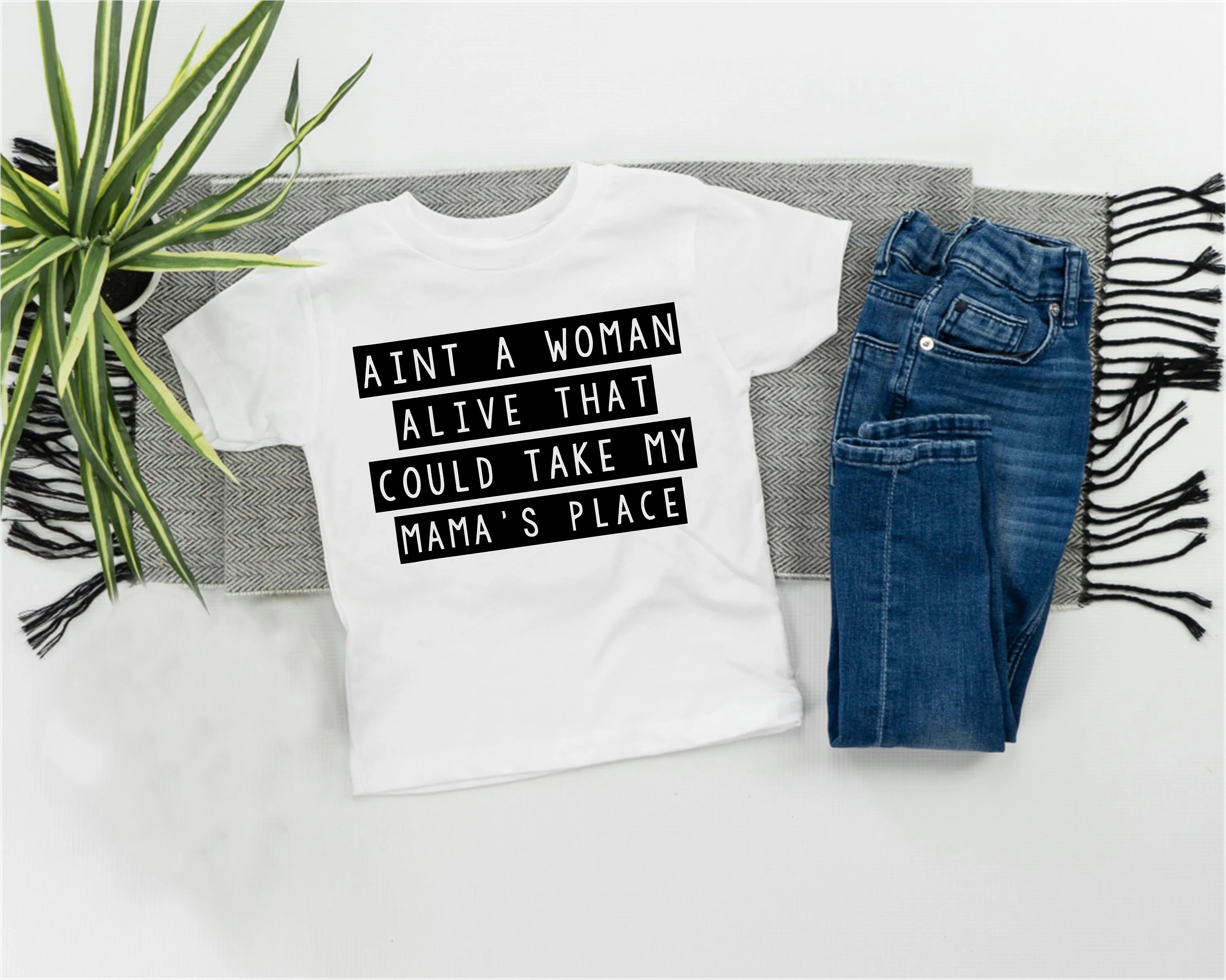 Dear Mama Ain't A Woman Alive That Could Take My Mama's Place Fashion Kids Boys Dear Mama Toddler Tee Baby Baby Boys T Shirt