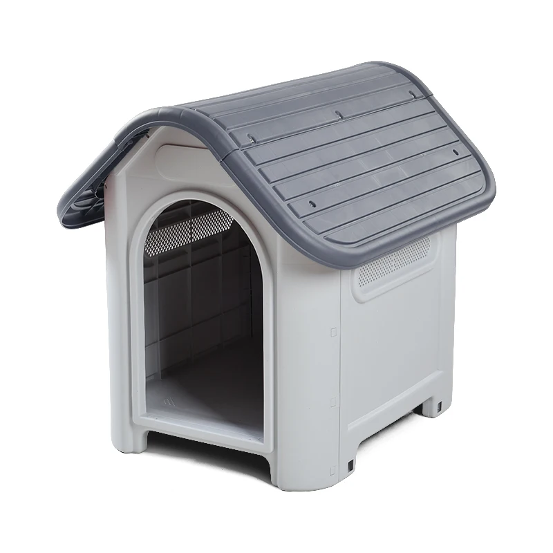 

Kennel Outdoor Four Seasons Universal Thermal and Windproof Rain Removable and Washable Plastic Dog House Dog Supplies