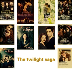 The twilight saga poster kraft paper printing transparent art painting home bar decoration wall decoration painting