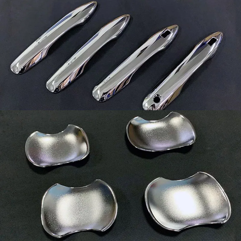 

Car Door Handle frame decoration covers Door Bowl trim sequins Strip Exterior accessories For Toyota Corolla Sport Hatchback