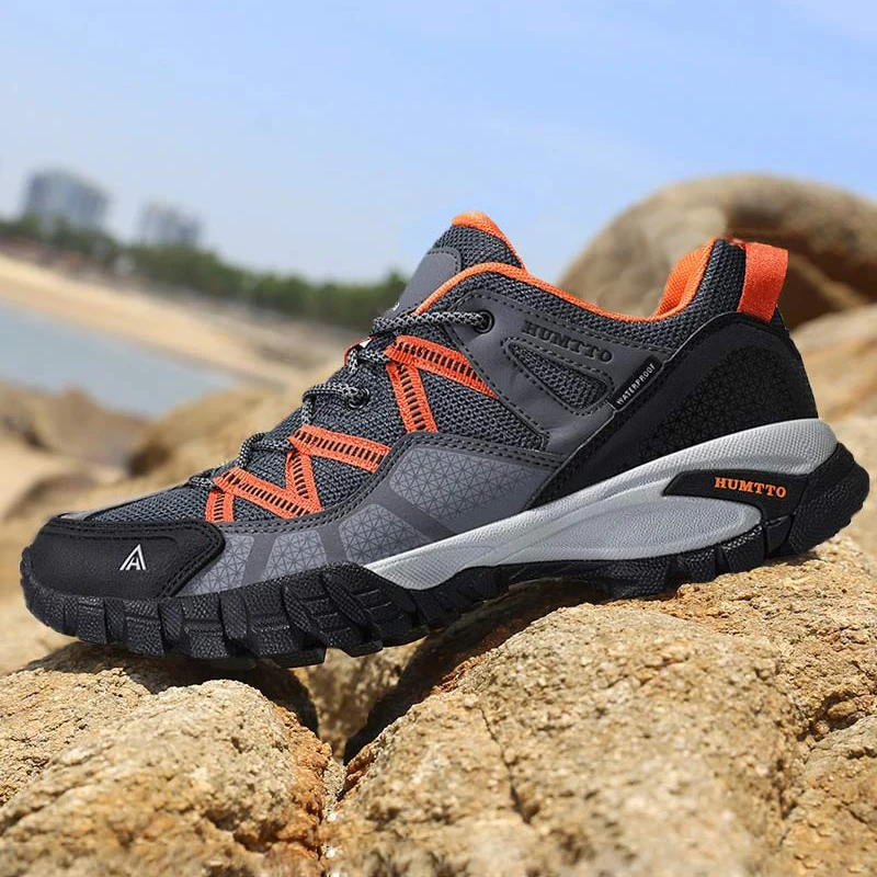 

HUMTTO Hiking Shoes Men Outdoor Climbing Camping Hunting Boots Trekking Sneakers women Tactical Wakling Sport Casual Tennis Shoe