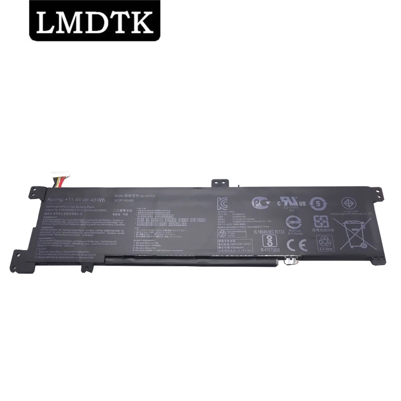 

LMDTK New B31N1424 Laptop Battery For ASUS A400U A401L K401L K401U B5010 500 200 K401LB5010 K401LB5500 K401LB5200 11.4V 48WH