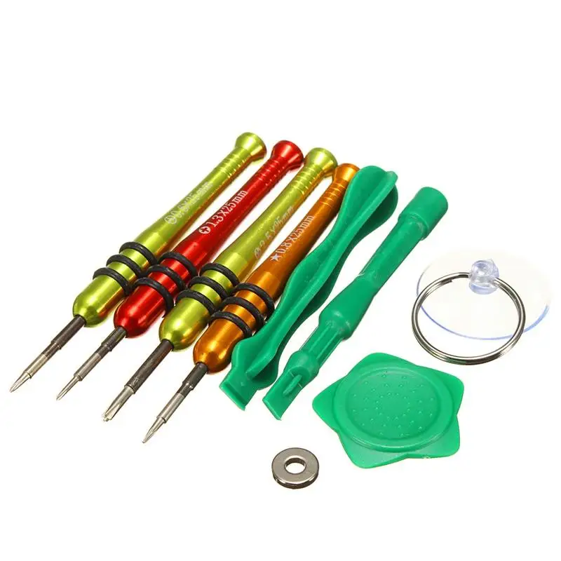9in1 T2 Schroevendraaier Set Kit Mobiele Telefoon Reparatie Screen Opening Gereedschap Voor Iphone Voor Oneplus 3T