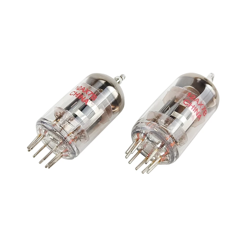 12AX7 Electronic Tube 12AX7B Preamplifier Valve Replace Mullard-12AX7 7025 ECC83 6N4 ECC803S Audio Preamp Vacuum Tube 2PCS