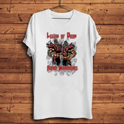 Legion of Doom T-Shirt WWF Road Warriors Tees Mens Fighting Shirts Cool Streetwear Hipster Tops