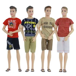 1 Set 30cm Ken Doll Body With 1 Set Ken Clothes 13 Moveable Jointed Male MAN Body For Boyfriend Ken Body Doll Accessories