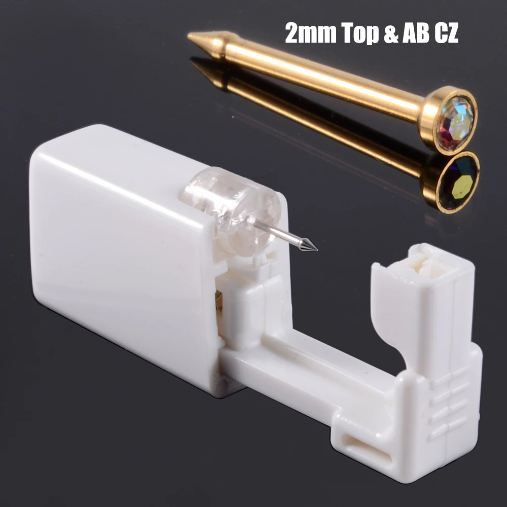 Disposable Safe Piercing Unit for Nose Studs