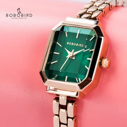 BOBO BIRDQuartz Movement Watches Women Luxury Brand Stainless Steel Bracelet watches Ladies Dress Watches reloj mujer Customized