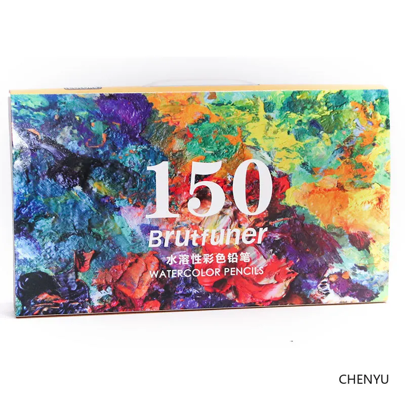 Brutfuner 48/72/120/150/160/180 Farben Bleistifte Professionelle Öl Holz Weiche Aquarell Bleistift Für Schule zeichnen Skizze Kunst Liefert