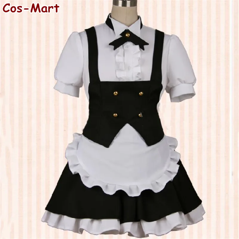 

Anime Is the Order A Rabbit Kirima Sharo Cosplay Costume Cute Maid Uniform Female Activity Party Role Play Clothing Custom-Make