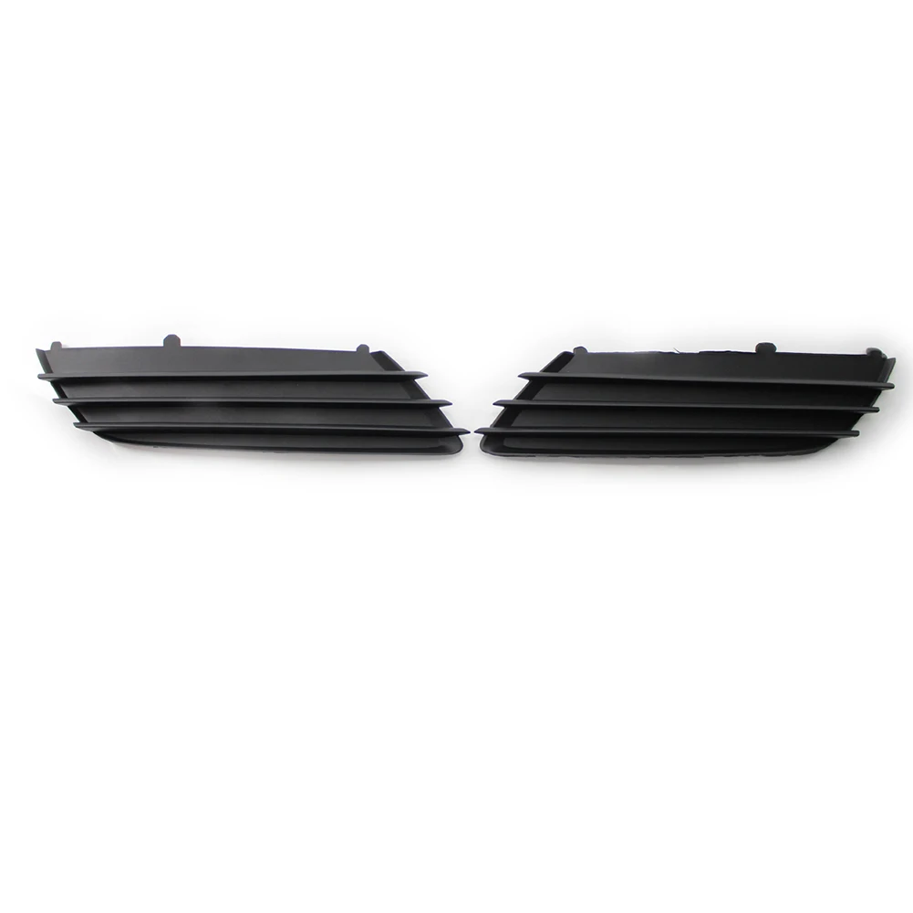 1Pair Left+Right Car Front Bumper Fog Lamp Lower Grille For OPEL VAUXHALL ASTRA H 2004 2005 2006 2007 1400307 1400308