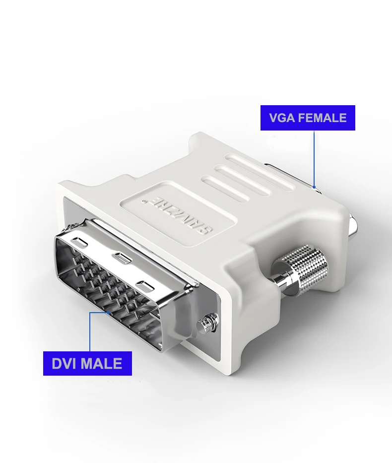 

DVI to VGA Converter Video Card VGA Port Adapter Computer DVI Port Converting Device