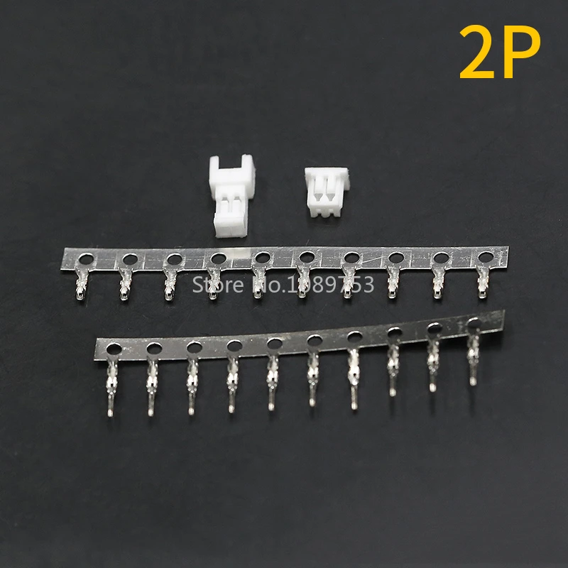 10 Sets Micro JST 1.25mm Connector Wire to Wire Type Male/Female Housing + Terminals