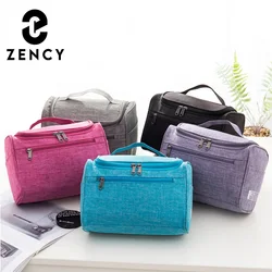 Women Cosmetic Bag Large Capacity Storage Bag Portable Travel Hook Up Brush Bags Toiletry Bag Organizer Hanging Storage Bag