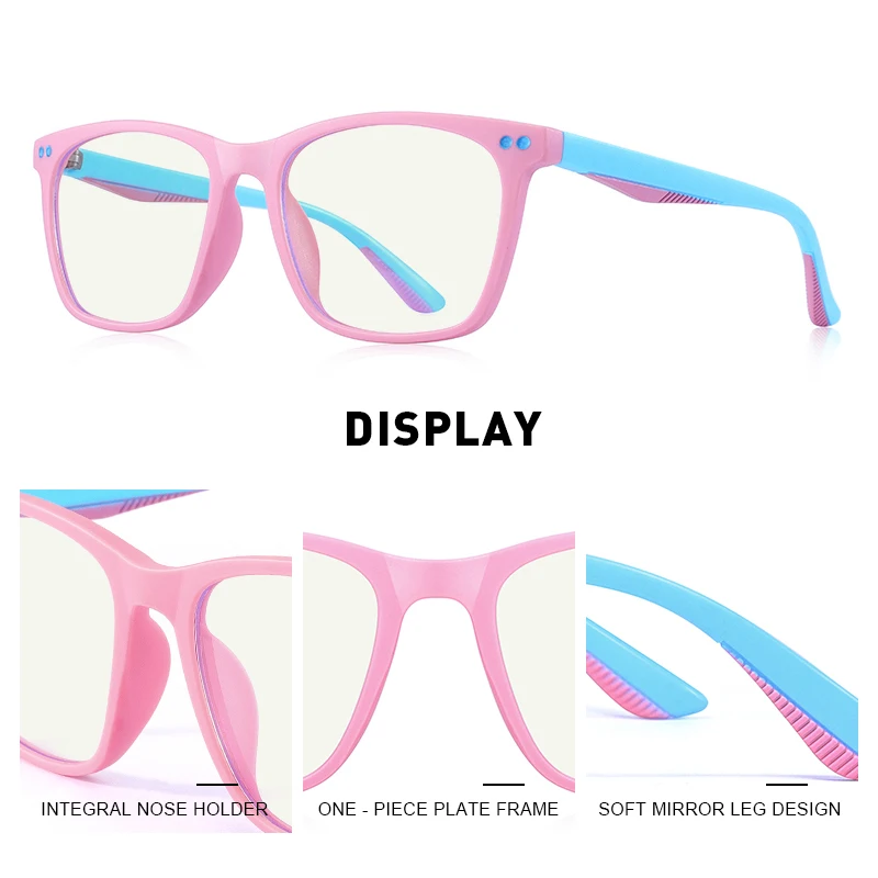 MERRYS DESIGN Anti Blue Light Blocking Glasses For Children Kids Boy Girl Computer Gaming Glasses Blue Ray Glasses S7103