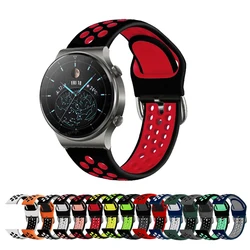 For GT2 Pro Strap Silicone Watchband for Huawei Watch GT 2 GT 46mm /GT 2e /HONOR Magic Band Sport Bracelet 22MM Wristband Correa