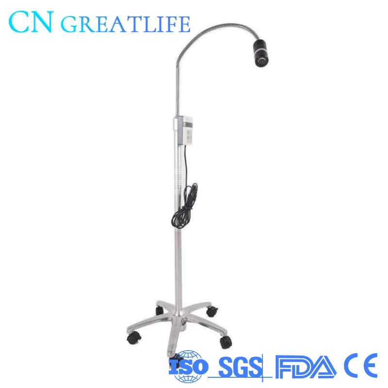 

JD1200L Dental Unit High Brightness Exam Light Mobile Stand Led Examination Standing Dental Light Super Led Lamp Light Dental