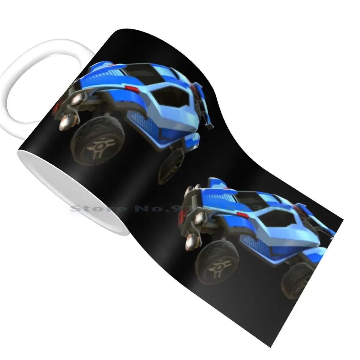 Rocket Soccer Car Ceramic Mugs Coffee Cups Milk Tea Mug Rocket League Rocket Soccer Rocketleague Rocket League Rocket League