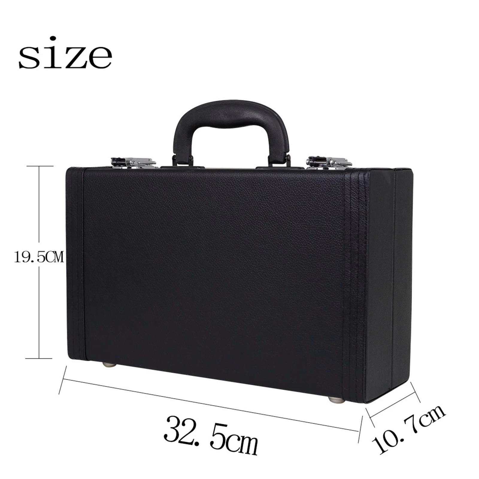 Clarinet Storage Case Padded Box Dustproof Instruments Accs Carrying Bag 32.5x10.7x19.5cm