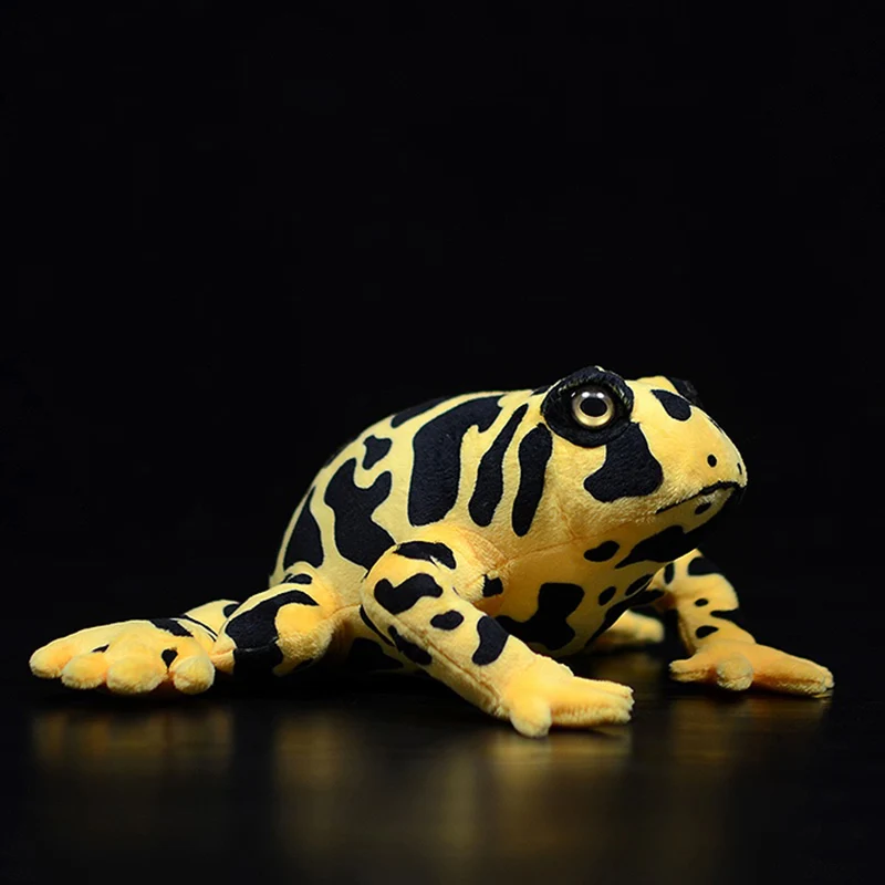 Cute Poisondartfrog Realistic Stuffed Plush Toy Simulation Poison Dart Frogs Dendrobatidae Soft Animal Doll Birthday Kids Gift