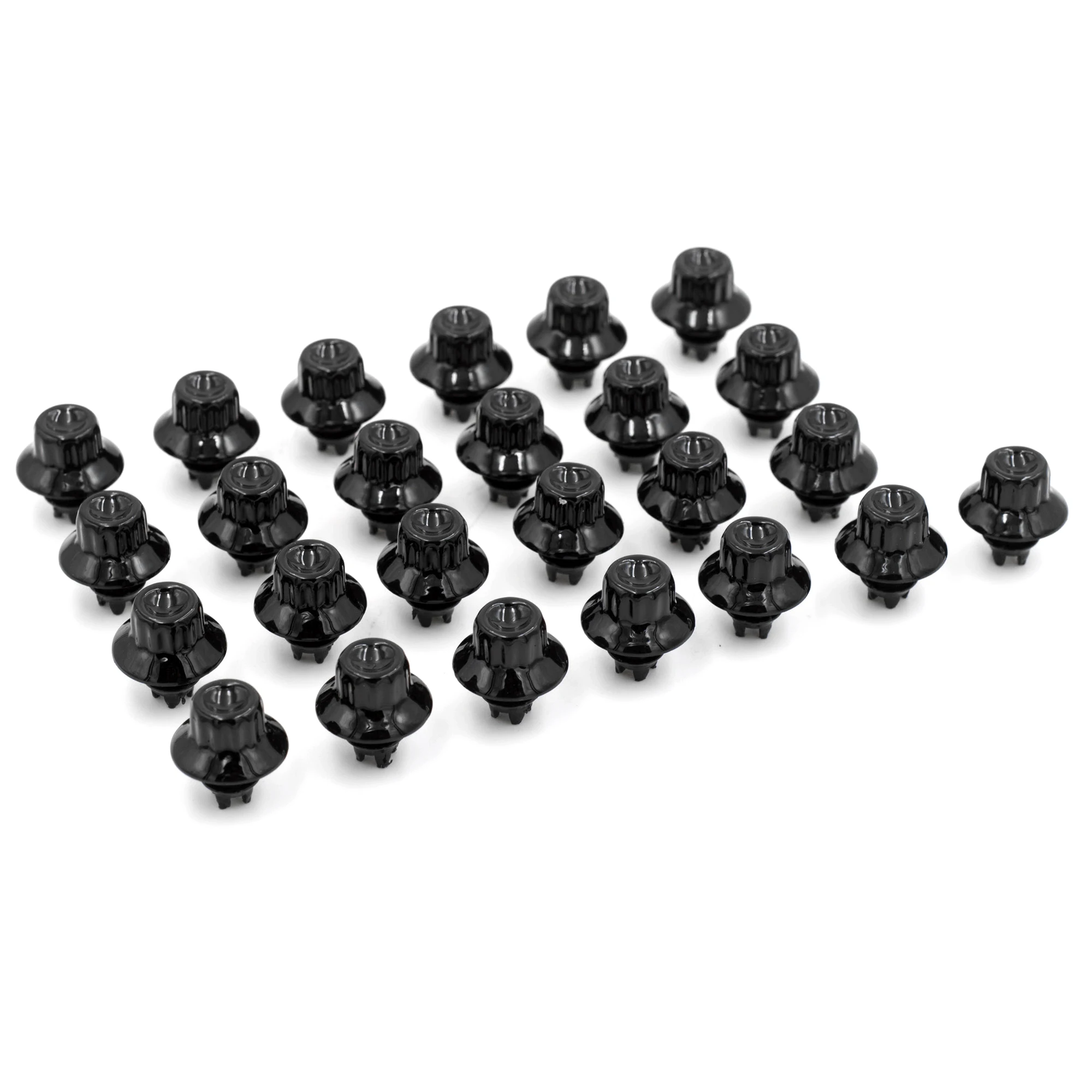 

100pcs 13x8mm Wheel Rivets For Car Rims Studs Lip Decoration Auto Clips Nuts Bolts Exterior Replacement Accessories Black D010