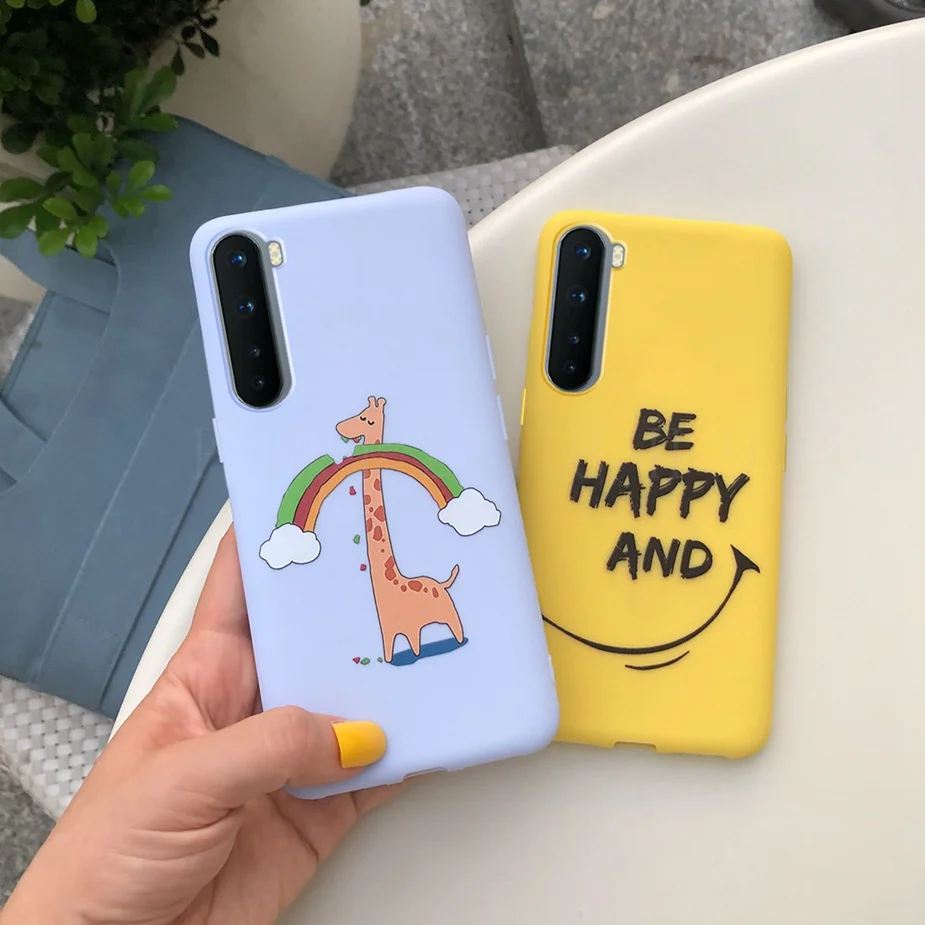 For OnePlus Nord Case AC2001 AC2003 Soft TPU Shockproof Back Cover For OnePlus Nord Phone Cases 6.44\'\' One Plus 8 Nord 5G Bumper