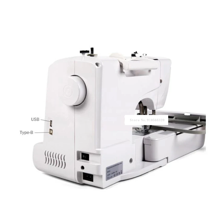 

Многофункциональные швейные инструменты «сделай сам», 7-дюймовый светодиодный экран DT9090, бытовая вышивальная машина, портативная компьютерная швейная машина