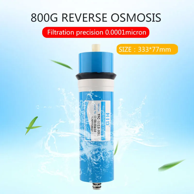 800G Flow RO Membrane Reverse Osmosis System Commercial HID FTC-3213-800 Gallon Filter Element Currency Water Purifier Cartridge