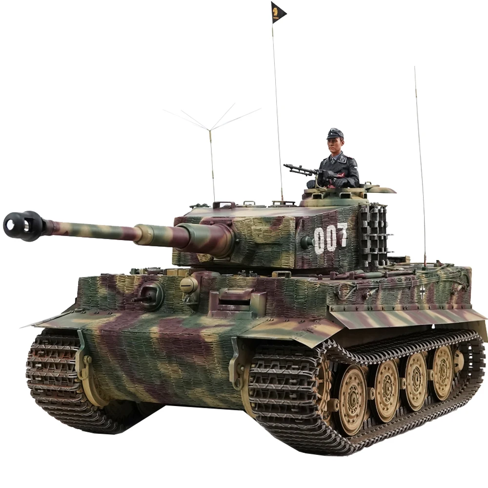 Tiger 1 Gerçek: HOOBEN 1/10 RC RTR Alman Tiger I Son Üretim Modeli – Gerçekçi, Detaylı ve Tarihsel Doğrulukla