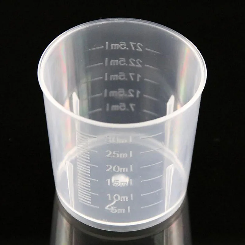 10pcs / pack 15ML/20ML/30ML Test Experiment Tube Transparent Plastic Tube Container Scientific Laboratory Test Accessories