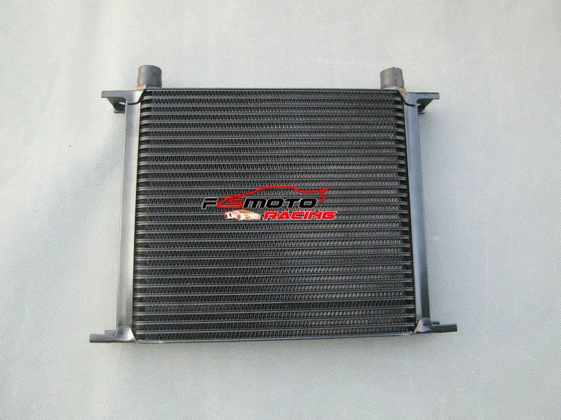 All Aluminum Cooling Radiator 30 Row 10 AN Transmission Oil Cooler For Subaru 3000GT WRX STI