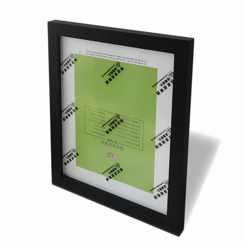 Square Wooden Picture Frame Photo Decor Plexiglass Include Poster Frames For Wall Hanging Wall Photo Frame Picture Frames