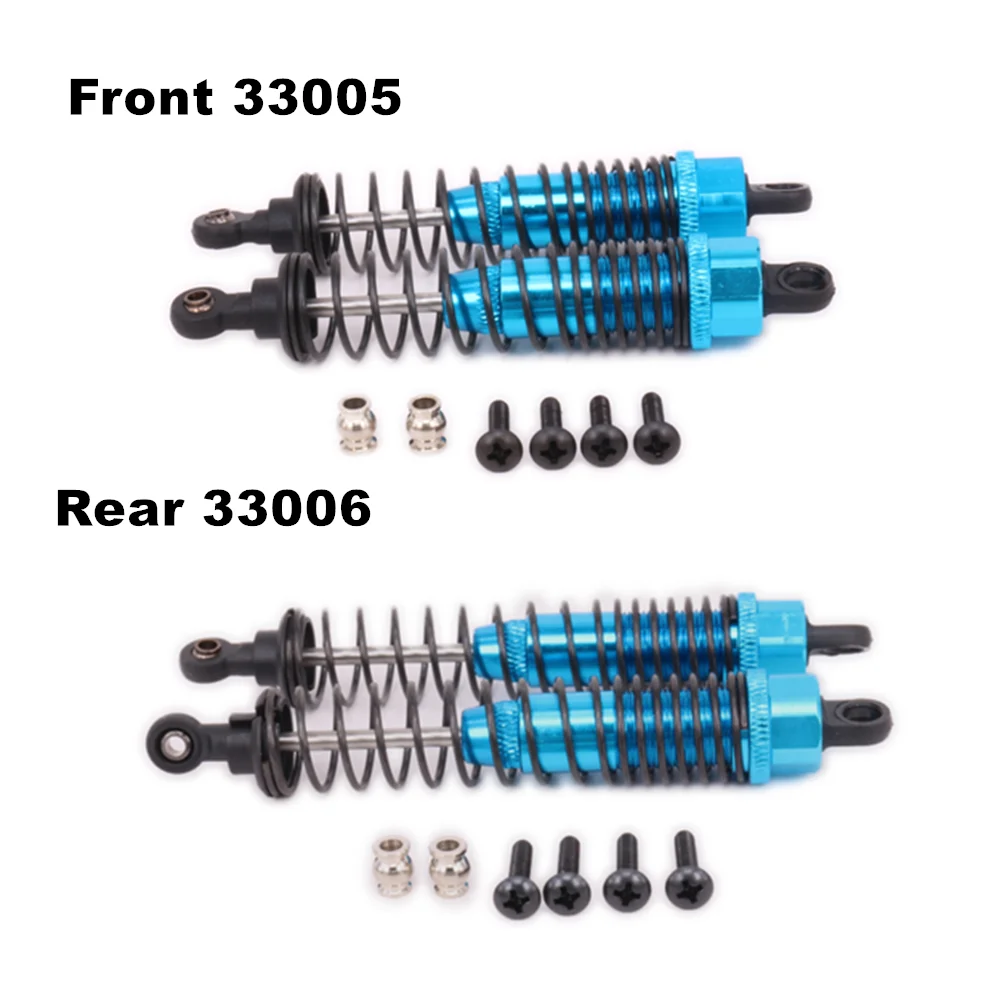 2/4pcs Front&Rear Shock Absorber damper 33005 33006 for RC 1:10 Himoto E10MT E10MTL Bowie Monster Truck Upgrade Parts