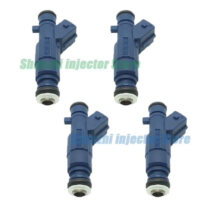 4pcs Fuel Injector Nozzle For Chery elegant 473 BYD FO Geely Panda BYD F0 Hatchback 1.0 OEM: 0280156263