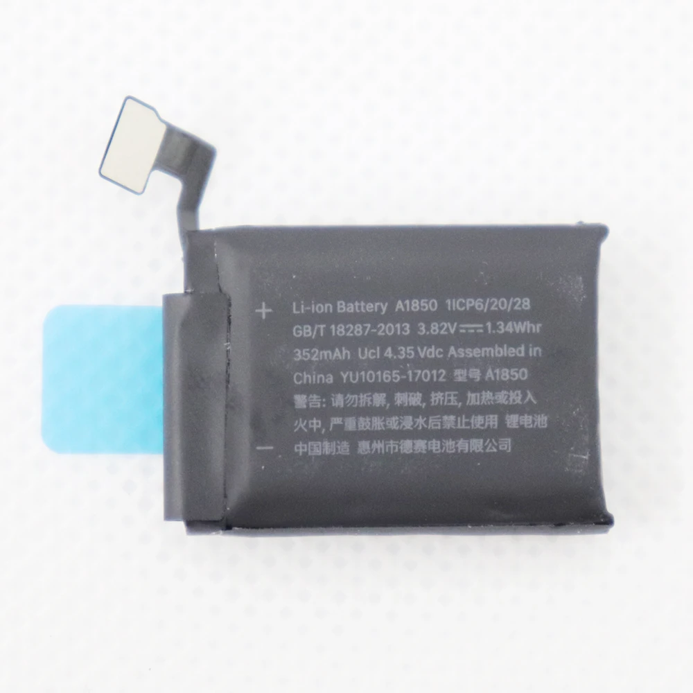 

20pcs/lot 42mm A1850 352mAh G3 Battery for Apple watch Series 3 Gen Serie G S3 Serie GPS