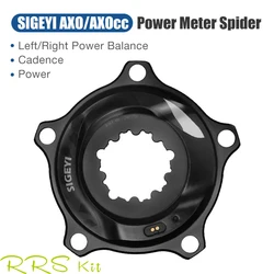 SIGEYI AXO Power Meter Spider Bicycle Crank Cadence Powermeter Spider For Shimano SRAM ROTOR MTB Road Bike Crankset Power Meter