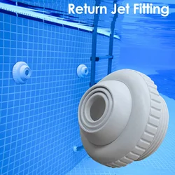 Swimming Pool Massage Nozzle Return Jet Fitting Made With POM Material With Adjustable And Rotatable Jet Eyeball