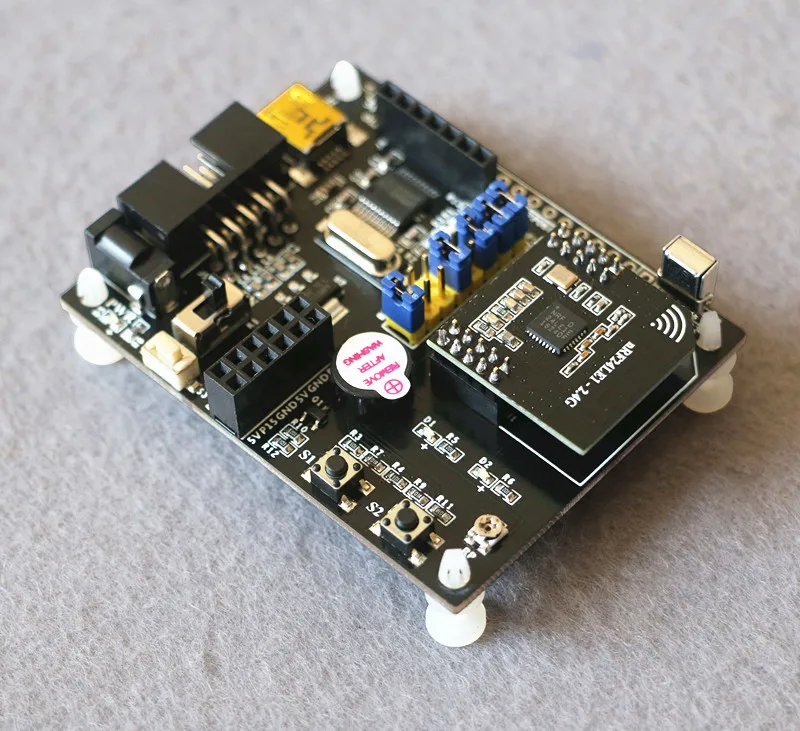 Kit de desarrollo de placa de desarrollo NRF24LE1, plataforma de desarrollo, módulo inalámbrico RFID 2,4G activo