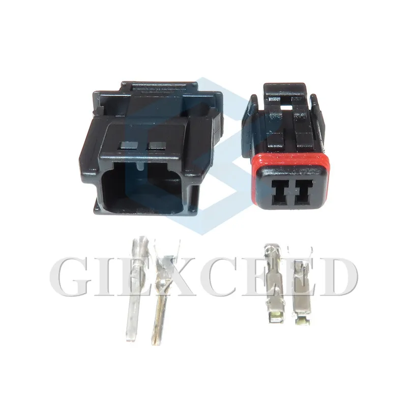 

2 Sets 2 Pin AC Assembly MX19002P51 MX19002S51 Automotive Rearview Mirror Cable Socket Sensor Plug For Cars Great Wall Havel