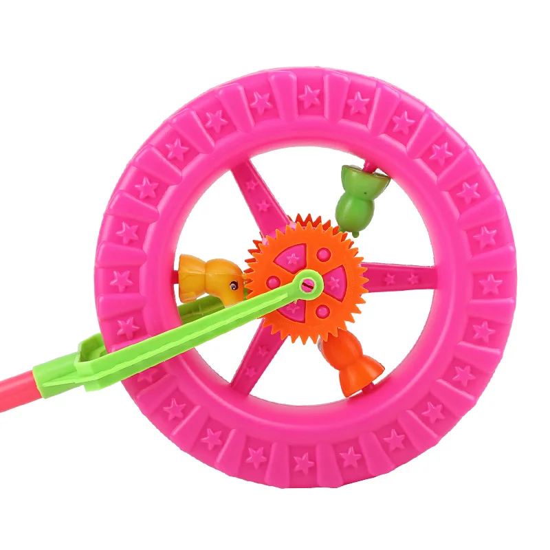 لعبة اللياقة البدنية الرياضية لعبة الأطفال عجلة اليد خنزير الحيوان الطفل لغز ألعاب تعليمية دفع وسحب اللعب اللياقة البدنية الرياضية