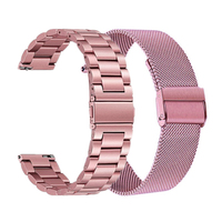 New Stainless Wrist Strap For Huawei Watch 4 Pro GT 3 GT 2 42mm 46mm Metal Bracelet For Honor Magic 2 Mesh Loop Smart Watch Band