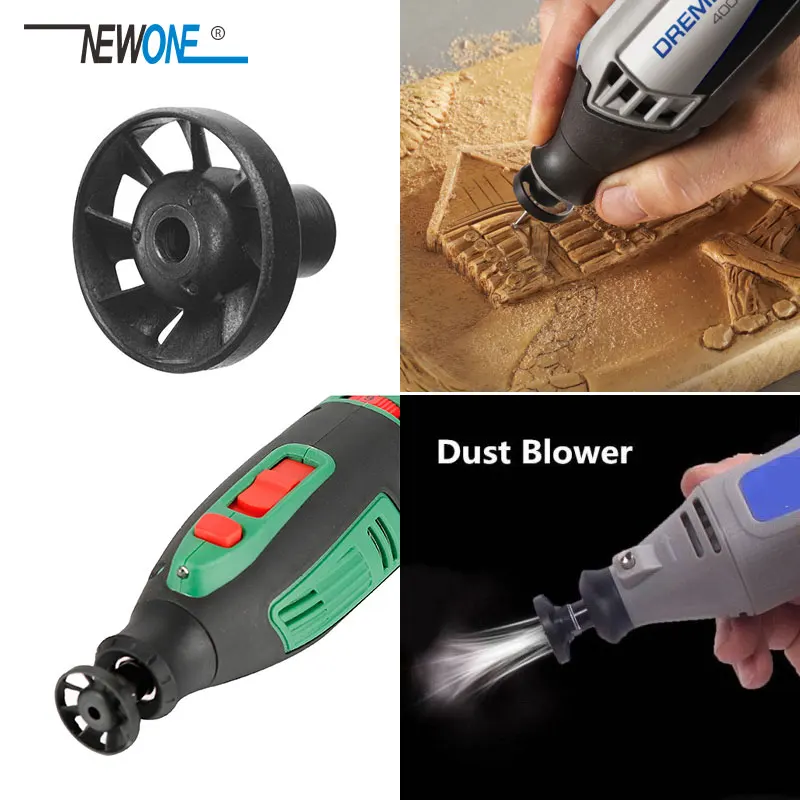 NEWONE 9/32* 0.75 Dust Blower with thread Electrical Grinding Machine for Dremel Rotary Tool Accessory Suit for DREMEL 3000