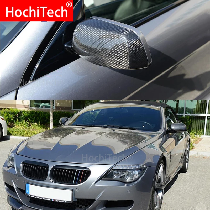 

For BMW 5 series E60 sedan 545i 550i 2004-2007 100% Real Carbon Fiber Rear View Mirror Cover Side Mirror Caps car styling