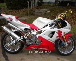 98 99 YZF1000 R1 absフェアリングyamaha yzf R1 1998 1999レースオートバイ赤 & 白フェアリングキット (射出成形)